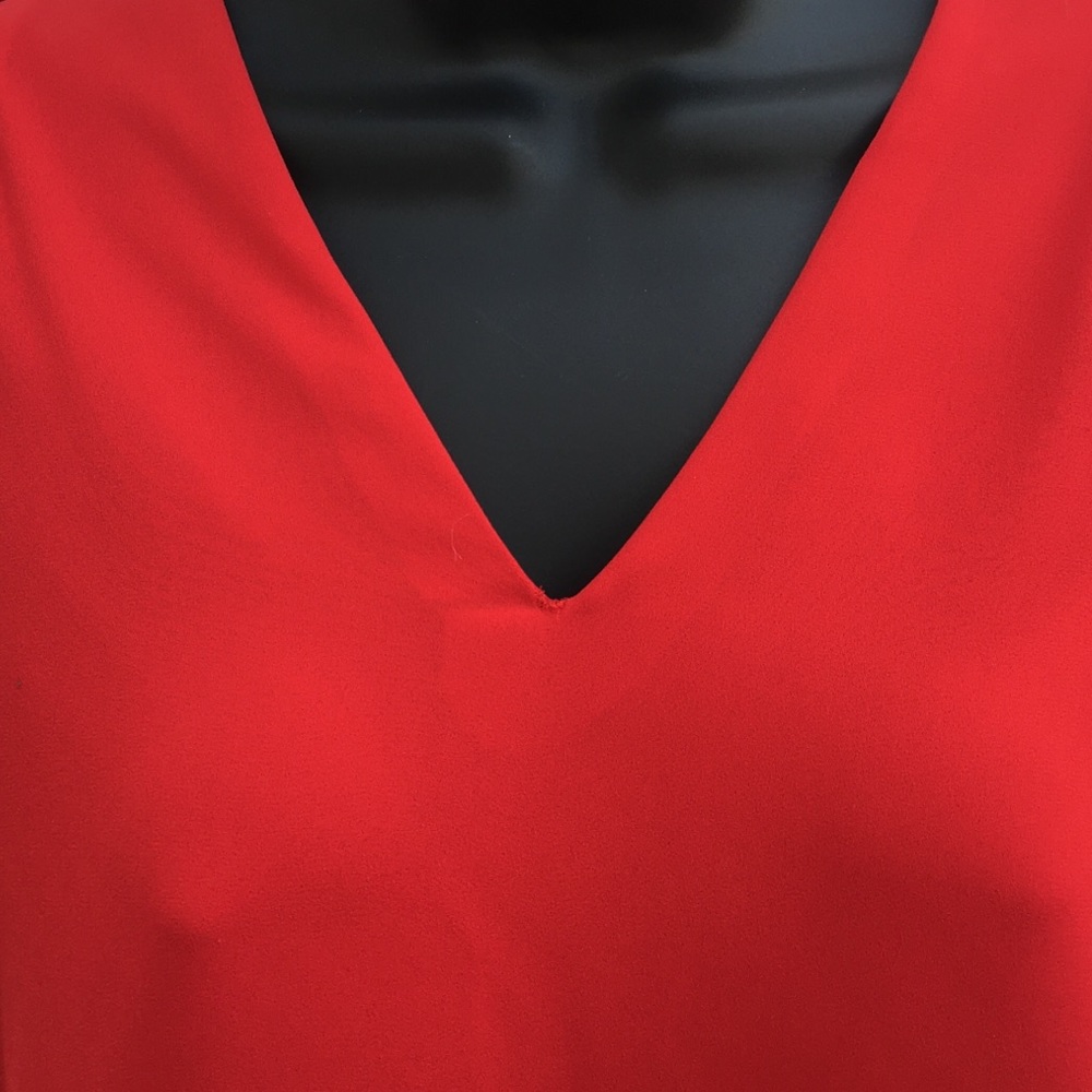 Joseph Ribkoff red blouse - Picture 6 of 8